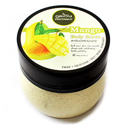 Ароматный и увлажняющий скраб для тела из Тайланда Манго Phutawan Mango Body Scrub 140 gr. Thailand