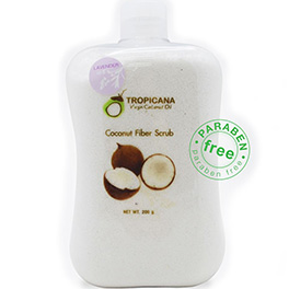 Coconut fiber scrub Tropicana oil 200 gr. Thailand