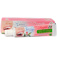 Isme Rasyan Herbal Toothpaste Extra White Clove, Aloe Vera & Guava Leaf 30 gr. Thailand