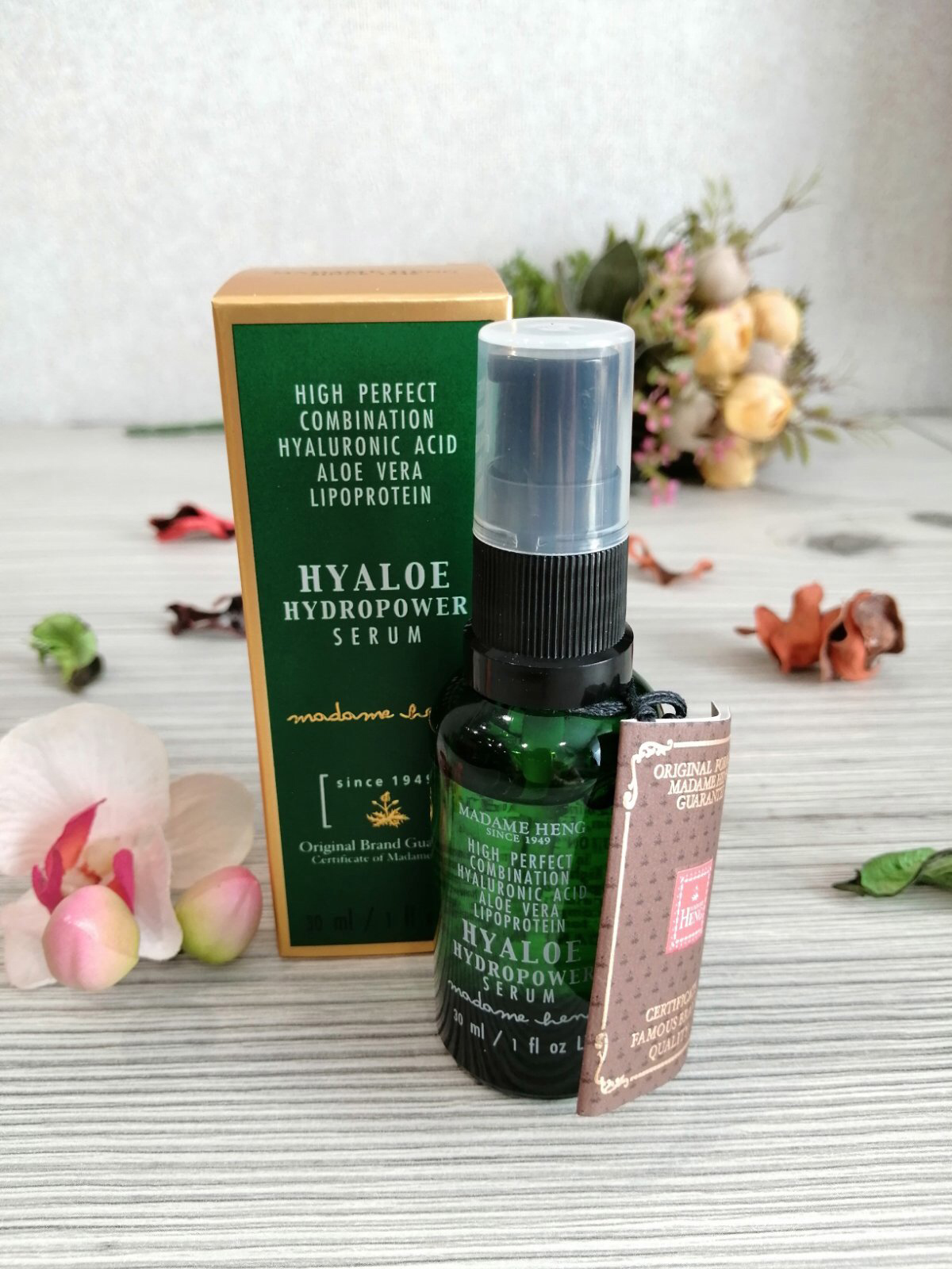 Натуральная гиалуроновая сыворотка Madame Heng HYaloe hydropower serum 30 мл. Таиланд