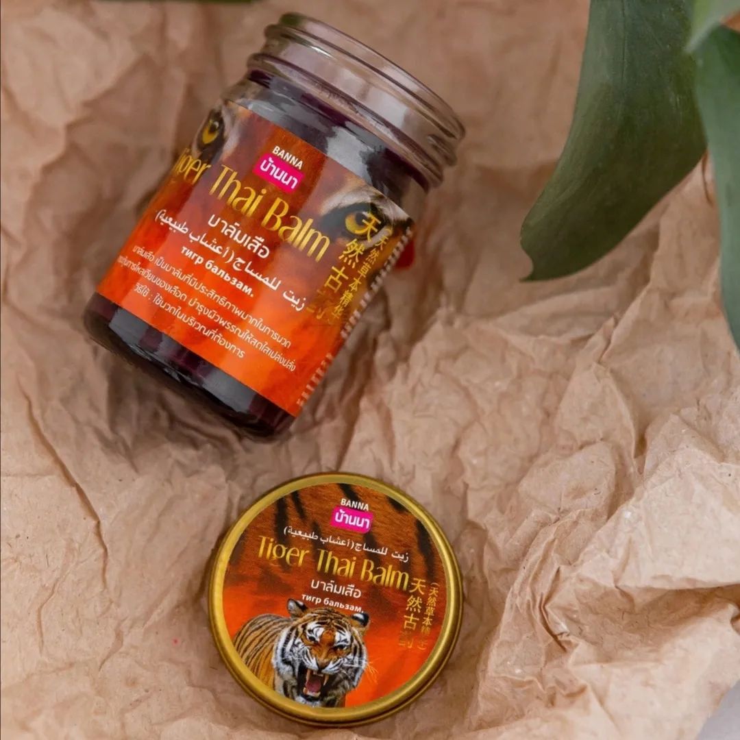 Натуральный Тигровый бальзам из Тайланда Tiger Thai Balm BANNA купить в Москве и Московской области. ТАИЛАНД