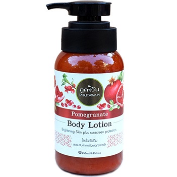 Phutawan Body Lotion Pomegranate 250 мл. Thailand_pomegranatebody-lotion