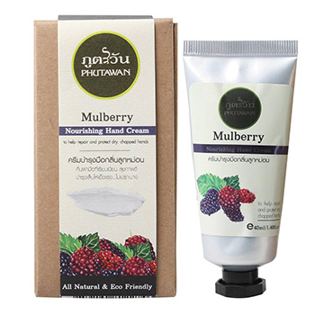 Phutawan mulberry Hand Cream 40 gr. Thailand