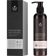 Тайский кондиционер для волос Reunrom Silicone-Free Hair Treatment Anti-Hair Fall Formula Charcoal & Phlai 250 мл. КОНДИЦИОНЕР ИЗ ТАЙЛАНДА Reunrom